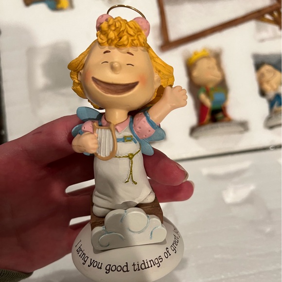 SUPER CUTE! 2012 Hallmark Peanuts Christmas Nativity 7 piece Collection Set NIB! - Picture 11 of 15